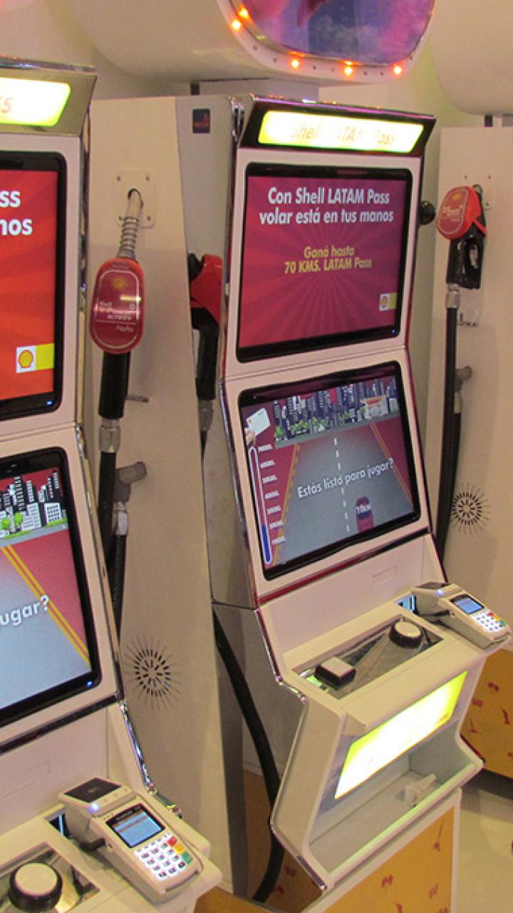 Juego surtidor nafta