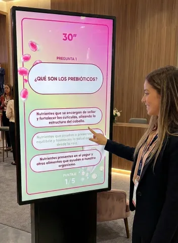 Trivia touch - un jugador